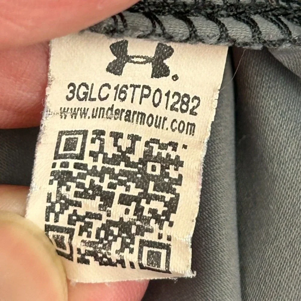 Under Armour Heat Gear Board Shorts Loose 36 Black Gray Casual Outdoors Swimwear